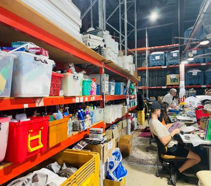 A warehouse fit for connection – Volunteering Queensland